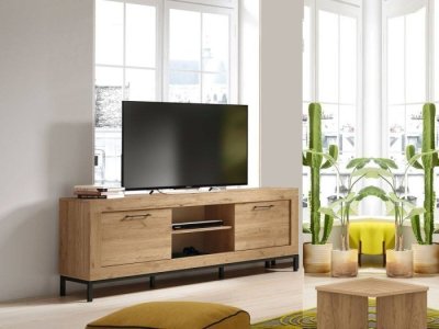 Mueble Tv modelo DAKOTA 181 cm con estante