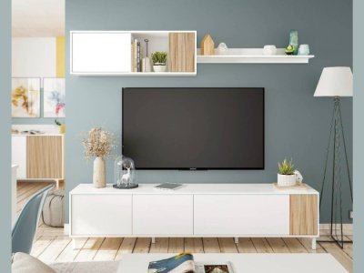 Mueble de salón espacios reducidos modelo PAK